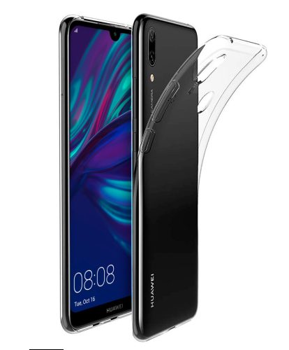 Huawei Y7 2019 ultra vékony 0,3mm átlátszó szilikon tok