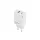 Hálózati gyors töltőfej, 1xType-C / 1xUSB, PD + QC, GaN, 45W, fehér, Maxlife MXTC-09-45AC