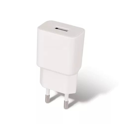 Hálózati töltőfej + Type-C adatkábel, 5V / 2.1A / 10.5W, fehér, Maxlife MXTC-01