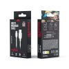 Micro USB gyorstöltő adatkábel, 3A, 1M, fehér, Maxlife