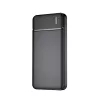 Power Bank, 2xUSB / 1xType-C / micro USB, 10000 mAh, 2.4A, fekete, Maxlife MXPB-01