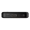 Power Bank, 2xUSB / 1xType-C / micro USB, 10000 mAh, 2.4A, fekete, Maxlife MXPB-01