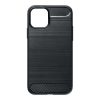 iPhone 11 Pro Max (6,5") szilikon tok, fekete, Carbon fiber