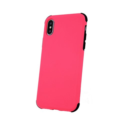 Defender Rubber iPhone 11 Pro Max (6,5") rózsaszín ütésálló hátlap tok