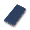 iPhone 11 Pro Max (6,5") telefon tok, könyvtok, notesz tok, oldalra nyíló tok, mágnesesen záródó, kék, Smart Magnetic