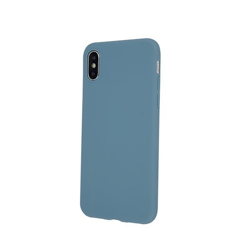 Huawei P30 Lite szilikon tok, hátlap tok, szürkéskék, matt