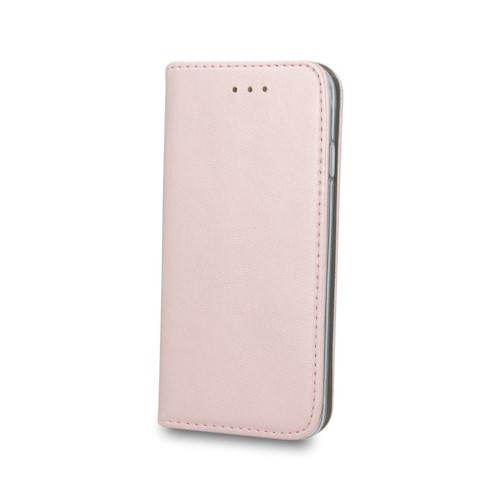 Samsung Galaxy S10 Lite / A91 telefon tok, könyvtok, notesz tok, oldalra nyíló tok, mágnesesen záródó, SM-G770, rose gold, Smart Magnetic