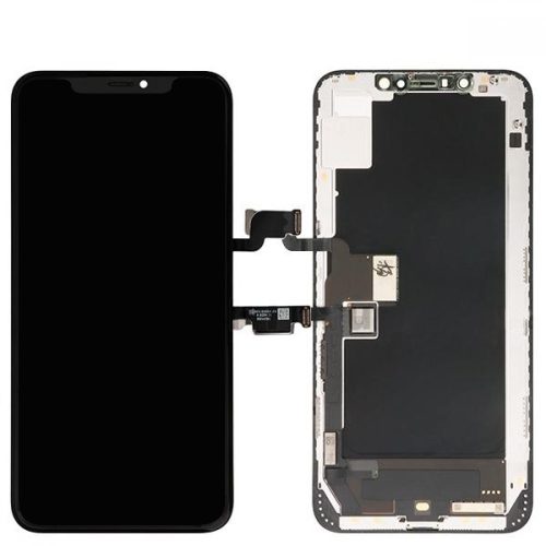 iPhone XS Max (6,5") fekete TFT LCD + érintőpanel