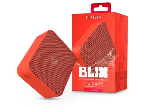 Bluetooth hangszóró, 5W, piros, Forever Blix (BS-800)