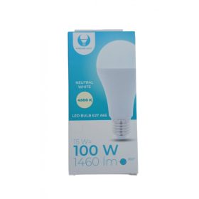   LED izzó E27 / A65, 15W, 4500K, 1460lm, semleges fehér fény, Forever Light
