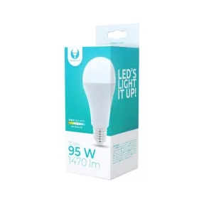   LED izzó E27 / A65, 15W, 6000K, 1470lm, hideg fehér fény, Forever Light