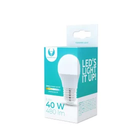   LED izzó E27 / G45, 6W, 3000K, 480lm, meleg fehér fény, Forever Light