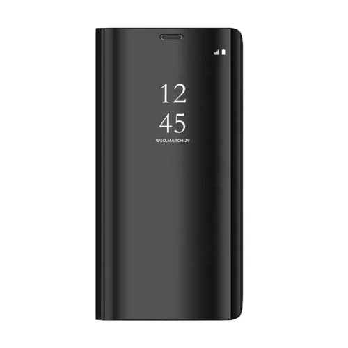 Smart Clear View Huawei P40 fekete okos könyvtok