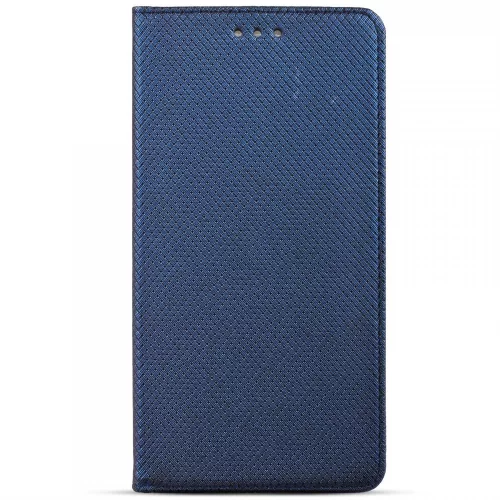 Huawei P40 Lite E / Y7P telefon tok, könyvtok, oldalra nyíló tok, mágnesesen záródó, sötétkék, Smart Magnet