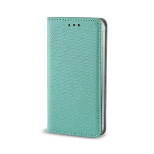 Huawei P Smart 2020 telefon tok, könyvtok, oldalra nyíló tok, mágnesesen záródó, menta kék, Smart Magnet