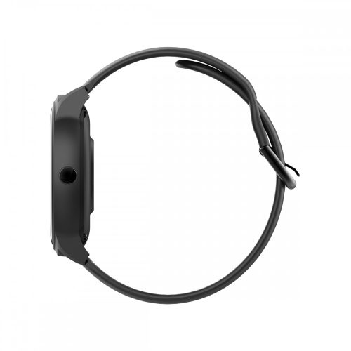 Forever ForeVive 2 SB-330 fekete okosóra / aktivitásmérő (szilikon szíj + fém szíj)