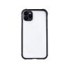 Defender Hybrid iPhone X / XS (5,8") PC + TPU fekete keretes átlátszó ütésálló hátlap tok