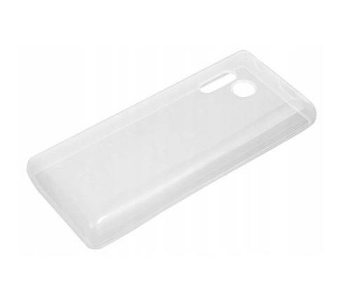 Nokia 215 (2015) hátlap tok, szilikon tok, átlátszó, 1mm, Slim