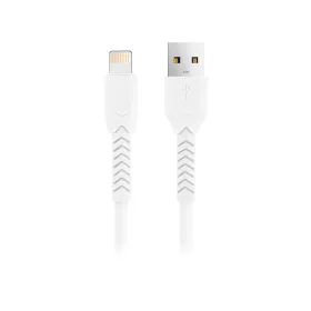   iPhone 8pin gyorstöltő adatkábel, fehér, 1M, 3A, Maxlife MXUC-04
