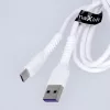 iPhone 8pin gyorstöltő adatkábel, fehér, 1M, 3A, Maxlife MXUC-04