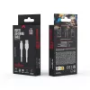 iPhone 8pin gyorstöltő adatkábel, fehér, 1M, 3A, Maxlife MXUC-04