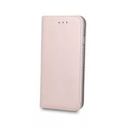   Samsung Galaxy A42 5G telefon tok, könyvtok, notesz tok, oldalra nyíló tok, mágnesesen záródó, SM-A426, rose gold, Smart Magnetic