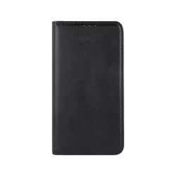   Samsung Galaxy A20s telefon tok, könyvtok, notesz tok, oldalra nyíló tok, mágnesesen záródó, SM-A207, fekete, Smart Magnetic