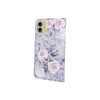 Samsung G780 Galaxy S20 FE / S20 FE 5G "Spring Flowers 4" mintás szilikon keretes könyvtok Smart Trendy