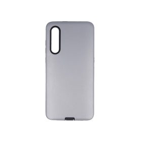   Xiaomi Redmi 9T ütésálló hátlap tok, TPU tok, ezüst, Defender Smooth