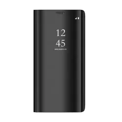   Smart Clear View Samsung A025 Galaxy A02s fekete okos könyvtok