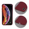 Oppo A54 5G / A74 5G szilikon tok, hátlap tok, bordó, matt