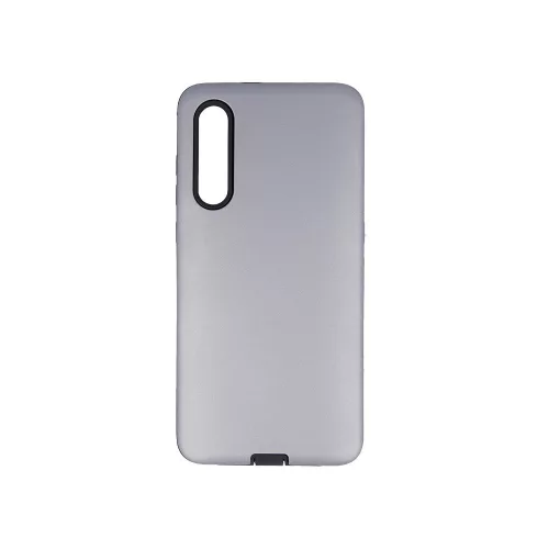 Xiaomi Redmi Note 10 4G / 10S ütésálló hátlap tok, TPU tok, ezüst, Defender Smooth