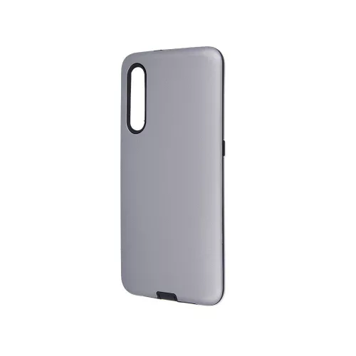 Xiaomi Redmi Note 10 4G / 10S ütésálló hátlap tok, TPU tok, ezüst, Defender Smooth