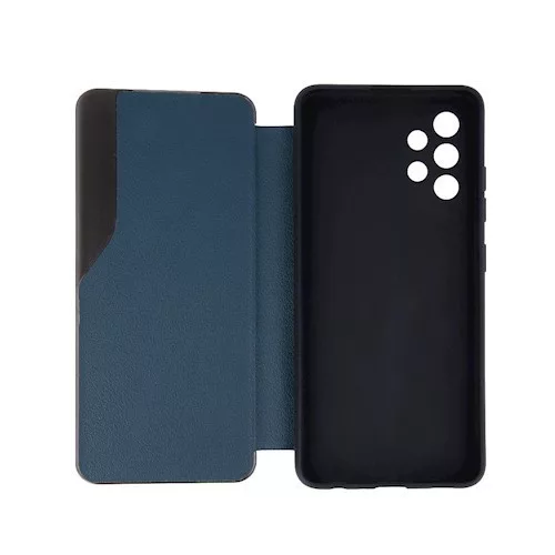 Xiaomi Redmi Note 10 4G / Note 10S okos könyvtok, zöld, Smart view TPU 