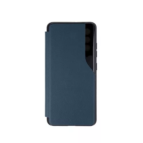 Xiaomi Redmi Note 10 4G / Note 10S okos könyvtok, zöld, Smart view TPU 