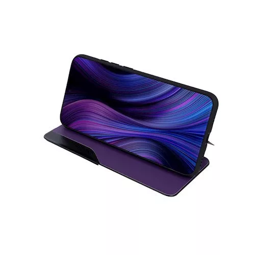 Smart view TPU Samsung A025 Galaxy A02s lila okos könyvtok