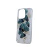 iPhone 7 / 8 / SE 2020 / SE 2022 (4,7") hátlap tok, TPU tok, Gold Glam Leaves