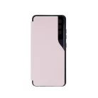 Smart view TPU Samsung A725 Galaxy A72 4G / A726 Galaxy A72 5G világos rózsaszín okos könyvtok
