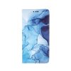 Smart Trendy iPhone 7 / 8 / SE 2020 / SE 2022 (4,7") "marble 2" mintás szilikon keretes könyvtok