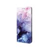 Smart Trendy Samsung A325 Galaxy A32 4G "marble 4" mintás szilikon keretes könyvtok