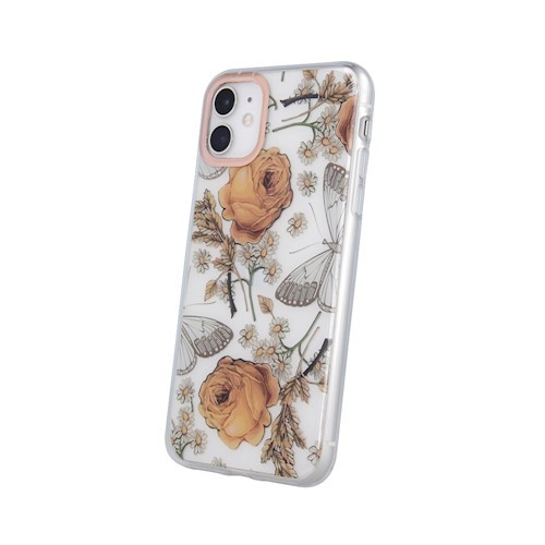 Xiaomi Redmi 9T hátlap tok, TPU tok, rózsa mintás, Ultra Trendy Roses