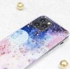 Gold Glam iPhone 11 Pro (5,8") "Galactic" mintás kemény hátlap tok