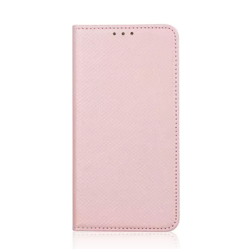 iPhone 13 Pro Max (6,7") telefon tok, könyvtok, oldalra nyíló tok, mágnesesen záródó, rose gold, Smart Magnet
