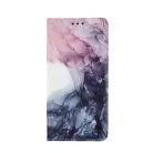 iPhone 13 Pro (6,1") telefon tok, könyvtok, oldalra nyíló tok, mágnesesen záródó, márvány mintás, Smart Trendy Marble 7