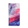 Smart Trendy Samsung A225 Galaxy A22 4G "marble 8" mintás szilikon keretes könyvtok