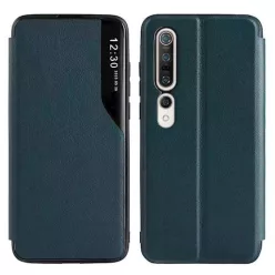   Smart view TPU Samsung A225 Galaxy A22 4G sötétzöld okos könyvtok