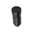 Szivartöltő fej, 1xType-C, 20W, fekete, Maxlife MXCC-04-20C