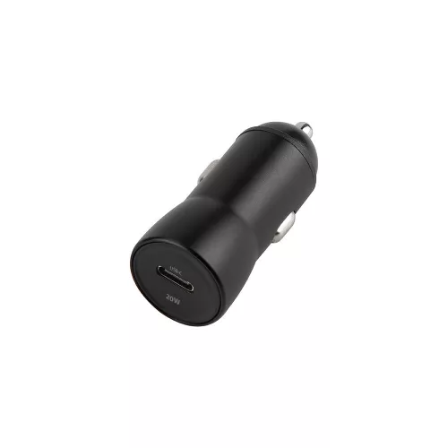 Szivartöltő fej, 1xType-C, 20W, fekete, Maxlife MXCC-04-20C