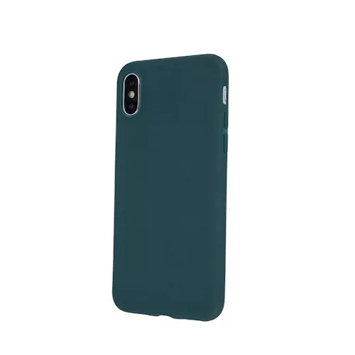 Realme C11 2021 / C20 hátlap tok, zöld, matt