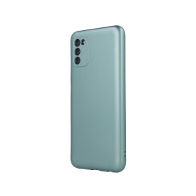   Samsung Galaxy A13 5G / A04s hátlap tok, TPU tok, zöld, Metallic
